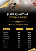 Hair Removal (Extra Large)